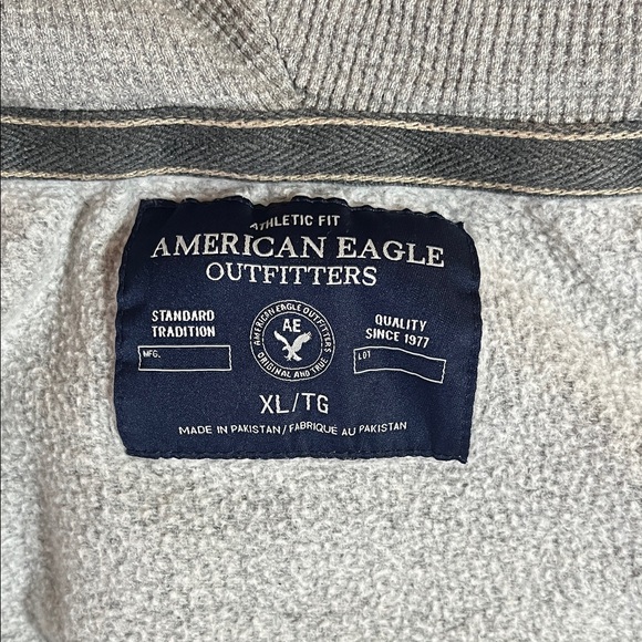 American Eagle Outfitters Gray Zip-Up Sweater - Picture 2 of 6
